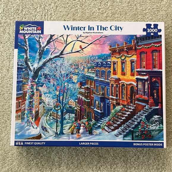 White Mountain Other - White Mountain Winter in The City Puzzle